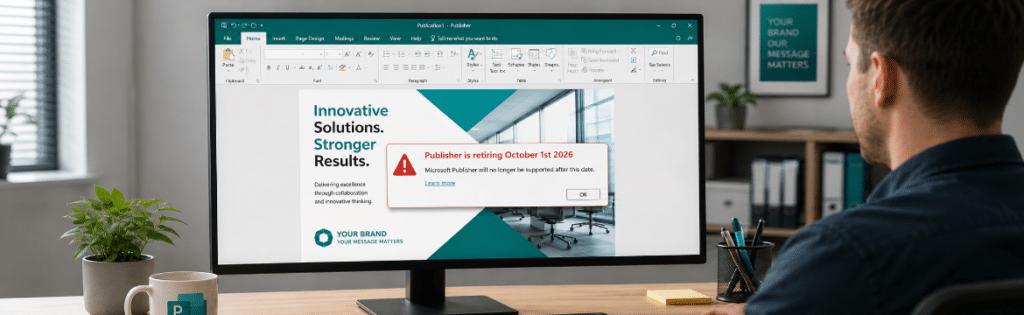 Microsoft Publisher is Retiring from October 1st, 2026