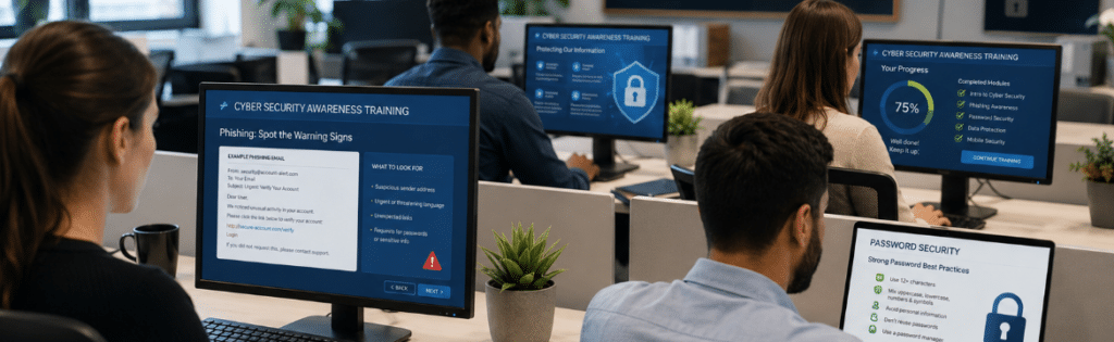 How often should your team take Cyber Security Awareness Training?